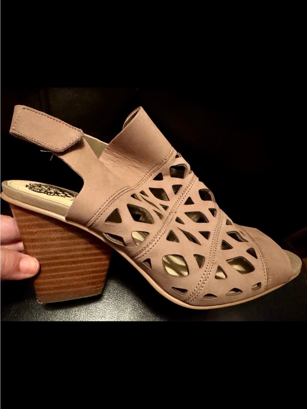 Vince Camuto Deverly cutout heeled sandals 8W
